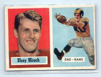 1957 Topps #46 Elroy Hirsch - Image 1 of 2