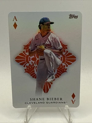 2023 Topps Series 1 - All Aces Shane Bieber #AA-15 - Image 1 of 2