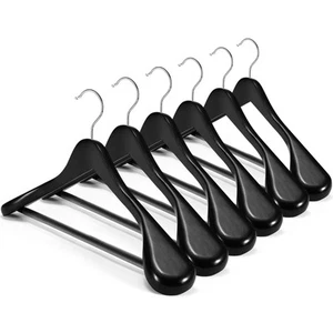 HOUSE DAY High-Grade Suit Hangers, Wide Shoulder Wooden Hangers with Non Slip... - Picture 1 of 9