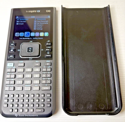Texas Instruments TI-NSPIRE CX CAS Graphing Calculator with Cover and Charging - Image 1 of 4