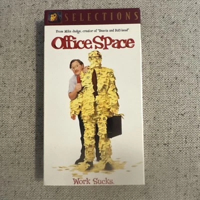 Office Space (VHS, 1999) Ron Livingston, Jennifer Aniston. Very good.  Foto 1 de 4