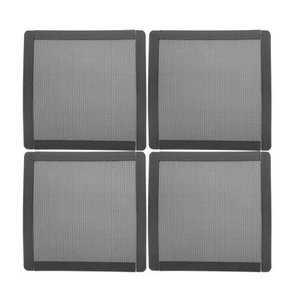 4 Pcs Staubnetz Staubsichere Lüfterabdeckung Für Computer Computerlüftergrills - Bild 1 von 12