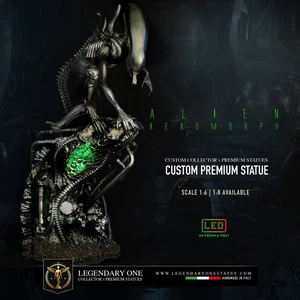 Alien Xenomorph Action Figure Alien diorama da collezione con LED Made in Italy - Picture 1 of 19