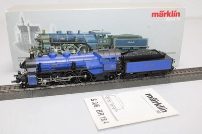 Märklin H0 37186 Schlepptender Dampflok S 3/6 K.Bay.Sts.B. Sound dig Rauch (P86) - Bild 1 von 4