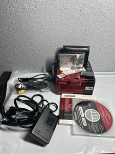 Casio Exilim EX-Z150 8.1MP Digital Camera Black OEM Battery & Charger +USB - Picture 1 of 10