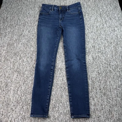 American Eagle Outfitters Womens Size 4 Blue Denim Jeans 26x27 - Image 1 of 4