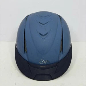 Ovation Deluxe Schooler Equestrian Riding Helmet Blue Size XXS/XS 46-50 - Picture 1 of 8