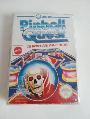 Pinball Quest Nintendo NES Complete In Box PAL A Complete CIB AUS mattel - Image 1 of 4