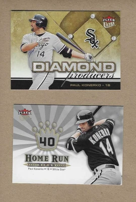 Paul Konerko 2006 Fleer Ultra inserts Lot of 2 Chicago White Sox - Image 1 of 2