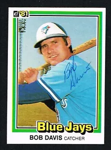Bob Davis #30 signed autograph auto 1981 Donruss Baseball Trading Card - Picture 1 of 1