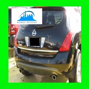 CHROME TRUNK TAILGATE TRIM MOLDING PRECUT FOR NISSAN MURANO 2003-2007 W/WRNTY - Picture 1 of 5
