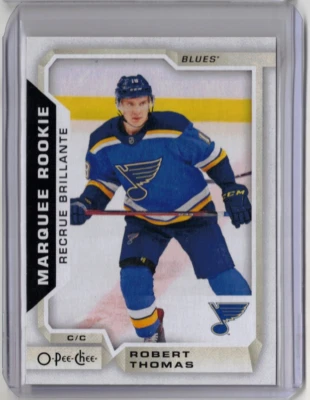 ROBERT THOMAS 18/19 OPC O-Pee-Chee Update Marquee Rookie #638 St Louis Blues - Image 1 of 2