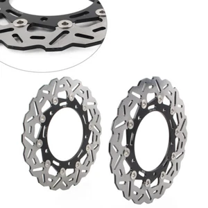 Pair Front Brake Discs Rotors for Kawasaki Ninja 650 ABS Z650 Z900 RS 2017-2022 - Picture 1 of 10
