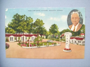 PINES CAMP HOTEL, CABAÑAS, VALDOSTA, GEORGIA POSTAL - Imagen 1 de 2