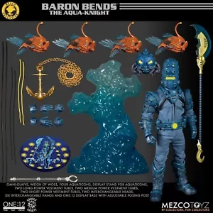 Mezco One 12 Baron Bends and the Aquaticons Bundle Swag set Size XXL T-Shirt NEW - Picture 1 of 9