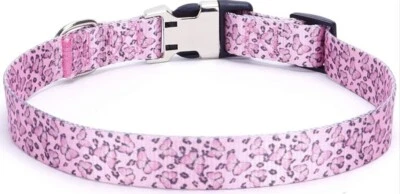 Dog Collar Durable Adjustable Cute Soft Fancy Puppy Collars Size Large Nylon - Image 1 of 4