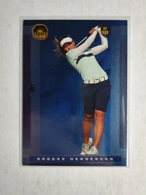 2021 Super Glow Sports BROOKE HENDERSON #11 1st Ever BLUE FOIL PARALLEL - Image 1 of 2