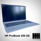 HP ProBook 450 G8 i5-1135G7 CPU @ 2.40GHz 8GB DDR4 RAM 256GB M.2 NVMe Win11