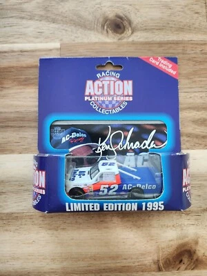 1995 ken schrader 1/64 action platinum series #52 ac-delco truck - Image 1 of 4