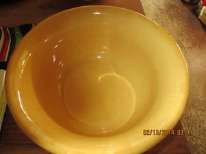 LARGE YELLOW PIER 1 BOWL--4 1/2" DEEP--#T15A-5 - Picture 1 of 24
