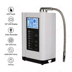 Alkaline Water Ionizer Purifier Machine Touch LCD Control 6000L Washer Display - Picture 1 of 16