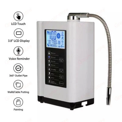 Alkaline Water Ionizer Purifier Machine Touch LCD Control 6000L Washer Display - Image 1 of 4