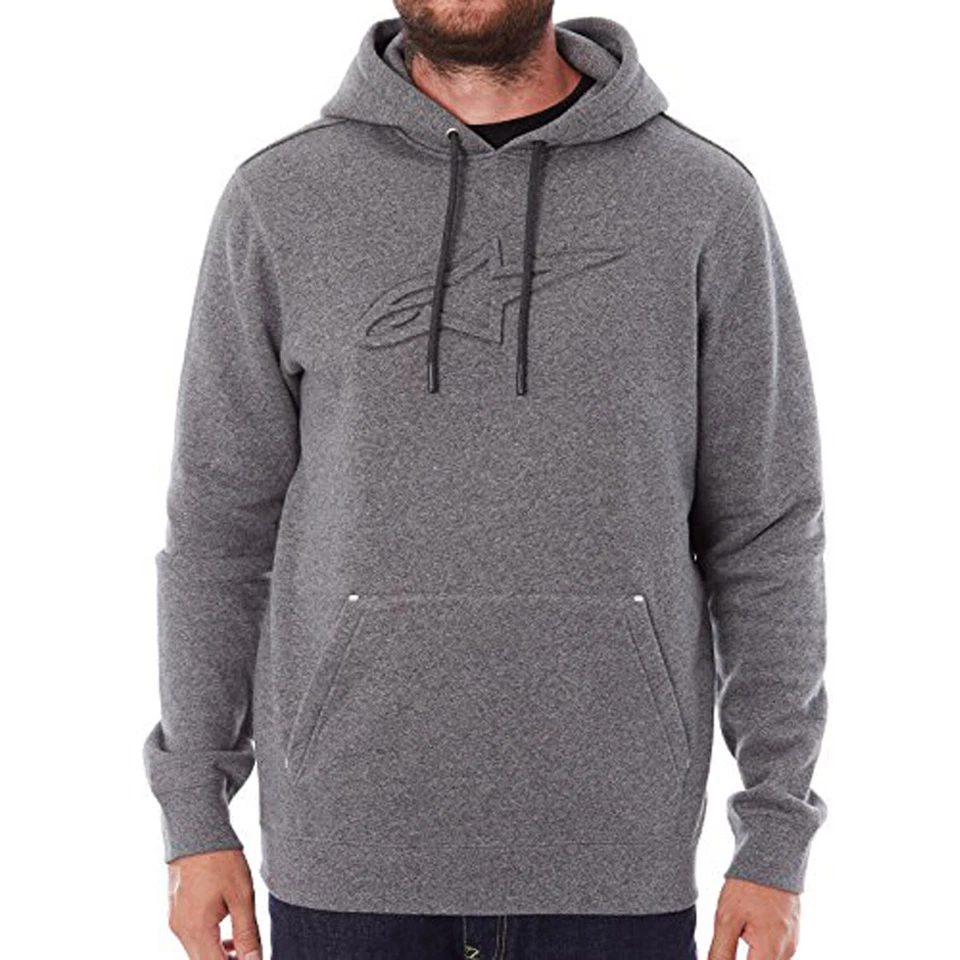 Alpinestars Astars Authority Hoodie Pullover Fleece Heather Grey Men's Medium MD - Image 1 of 1