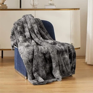 Bedsure Low-Voltage Electric Heated Faux Fur Blanket Throw, Very Soft