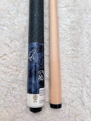 MCDERMOTT CUE IN STOCK, McDermott "Shark Cue" GS11 C2 Pool Cue w/ 12.5mm Shaft, FREE HARD CASE
