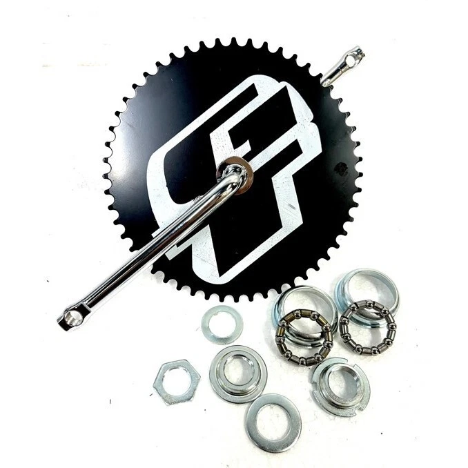 CRANK GT 52T COMPLETE SET for Bike BMX | BB Bearing | S-Arm - Image 1 of 1