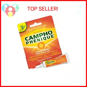 Campho Phenique Cold Sore and Fever Blister Treatment for Lips, Maximum Strength - Picture 1 of 2