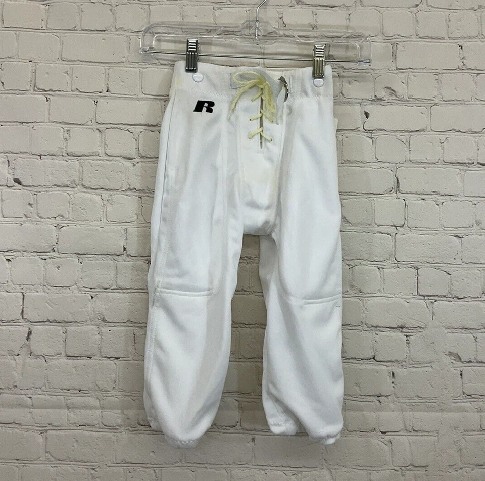 Russell Athletics Youth Unisex F14CAWO Size M White Football Practice Pants NWT - Image 1 of 4