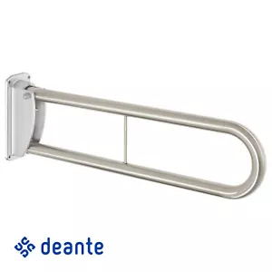 Edelstahl WC Klappgriff Stützgriff Stützklappgriff Klappbar Aufstehhilfe 76cm - Bild 1 von 4