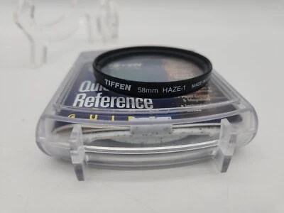 Tiffen 58mm Haze-1 clear filter USA for Canon Nikon Pentax sigma any brand lens - Image 1 of 3