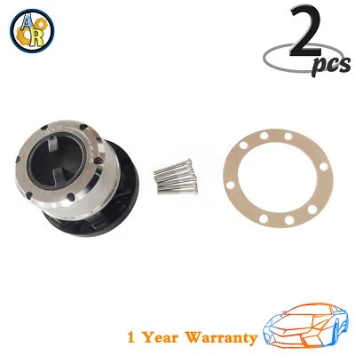 Pair of Locking Hubs For 1984-1998 Toyota 4Runner Van Pickup T100 Previa AVM413 - Image 1 of 3
