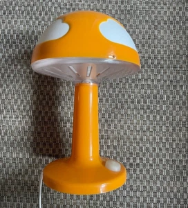 Lampada da comodino retrò vintage Ikea Skojig fungo (luce bambino nuvola luce notturna) - Foto 1 di 10
