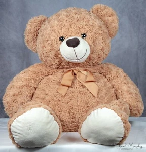 Circo Teddy Bear Brown Tan Cream 34” Stuffed Animal Plush - Picture 1 of 6