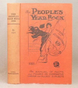 1928 THE PEOPLE'S YEAR BOOK Annual of Facts ENGLISH & SCOTTISH WHOLESALE SOCIETY - Picture 1 of 1