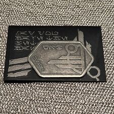 Disney Parks Star Wars Galaxy's Edge Batuuan Spira Silver Metal Coin Gift Card