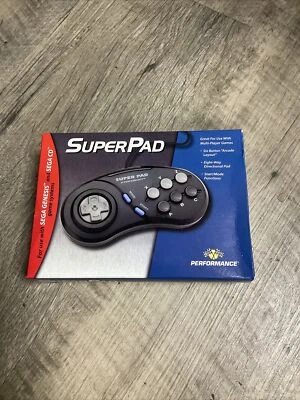 6 Button Controller for Sega Genesis & Sega CD - Image 1 of 4