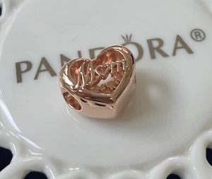 Auténtico Dije Corazón Gracias Mamá Pandora ROSA #781451C00 - Imagen 1 de 7