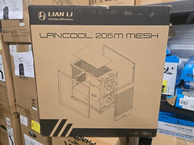Lian Li Lancool 205M Mesh Tempered Glass microATX Mid-Tower Computer Case Black - Image 1 of 4