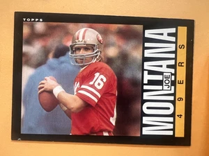 Joe Montana 1985 Topps #157 San Francisco 49ers #1 - Picture 1 of 2