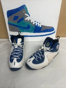 Größe 14 - Nike Air Penny 2 2016 atlantic blue - Bild 1 von 10