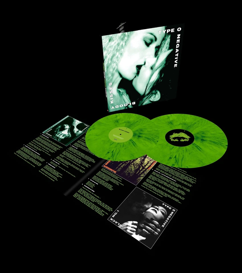 Type O Negative Blood Kisses: Suspended In Dusk (Limited Edition Green & Black - Image 1 of 1
