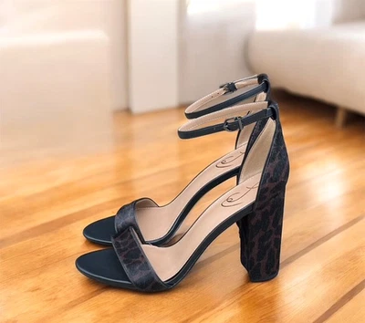 Tacones Sam Edelman Yaro Leopardo Nuevos en Caja Foto 1 de 4