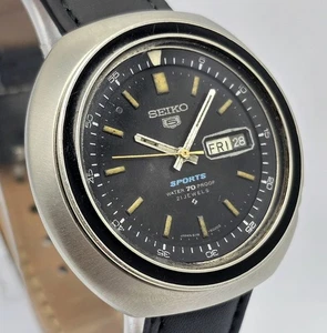 Seiko 5 Sports 6119-6400 UFO Day/Date Vintage Men’s Watch - Picture 1 of 9