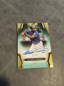 2024 Topps Five Star Vladimir Guerrero Auto /75 Aqua - Picture 1 of 2