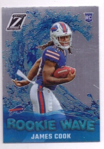 2022 Panini Zenith - Rookie Wave James Cook #RW-JC Silver (RC) - Picture 1 of 2
