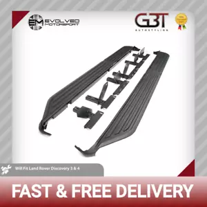 SIDE STEPS RUNNING BOARDS FOR LAND ROVER DISCOVERY 3 AND 4 2004-16 OE STYLE NEW - Picture 1 of 13